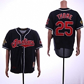 Indians 25 Jim Thome Navy 1995 World Series Cooperstown Collection Stitched Baseball Jerseys,baseball caps,new era cap wholesale,wholesale hats